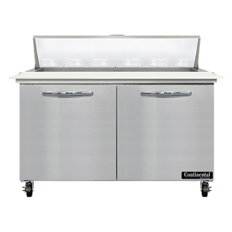 Continental Refrigerator SW48N12C Sandwich Unit 48"W 13.4 Cu Ft Capacity