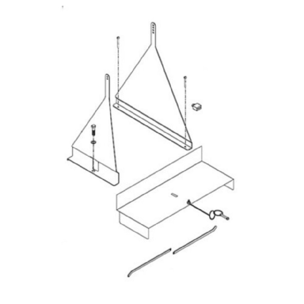 Bunn 34996.0011 Kit Lid & Handle Lock For ULTRA NX SST CLR