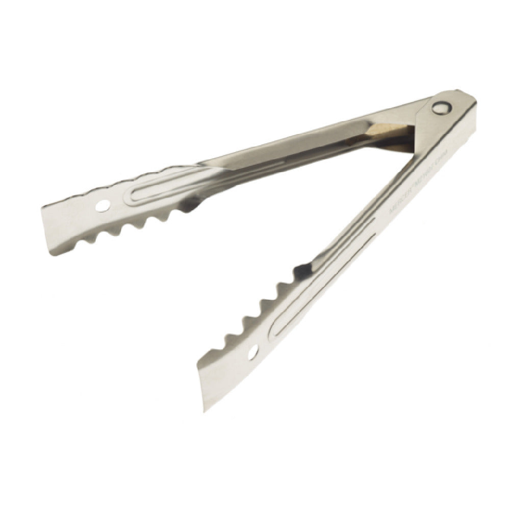 Mercer M21607 - 7" Utility Tong, Gripper End, 18-0 Stainless Steel