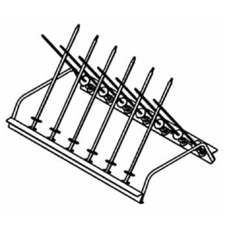 Convotherm 3317563 Spit Rack (13) Skewers 6.1010.1020.10