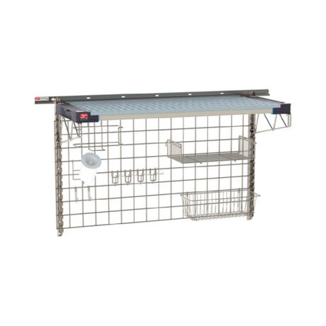 Metro SW-1848S4-30-PREP - SmartWall Life Complete Kit For Prep, One-shelf, Type 304 Stainless Steel Components: Wall Track