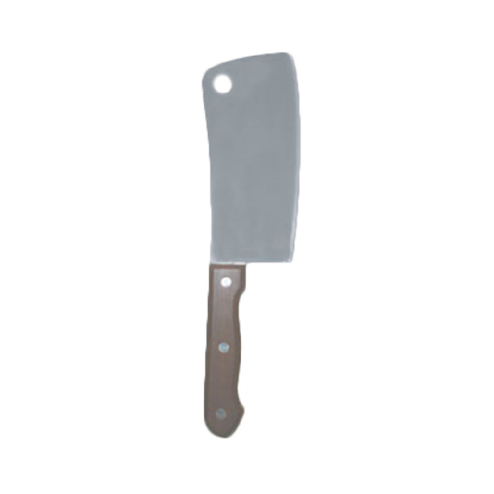 Thunder Group OW189 Asian Cleaver 6" X 2-3/4" Riveted Wood Handle Stainless Steel Blade (6 Each Minimum Order)