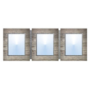 Hubert 46676 - Menu Board, 3-pocket, Wall-mount