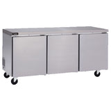 Delfield GUR72P-S Coolscapes® Undercounter/Worktable Refrigerator Three-section