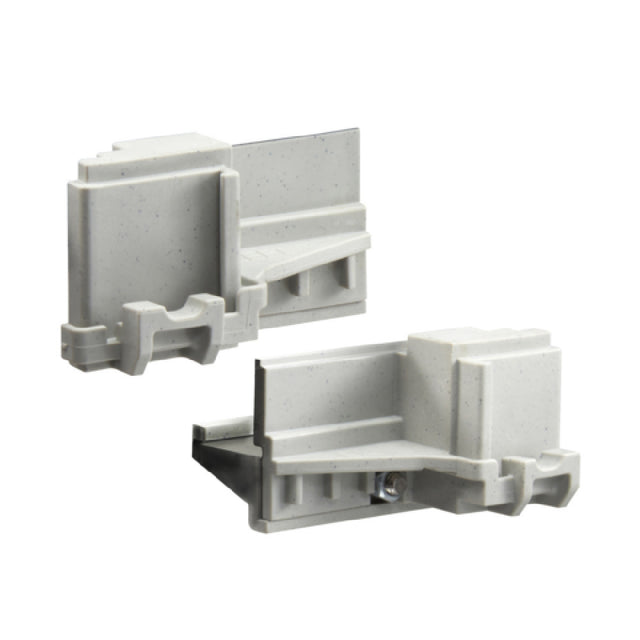 Cambro ECC1580 Camshelving® Elements Corner Connector Set Brushed Graphite (1) Set