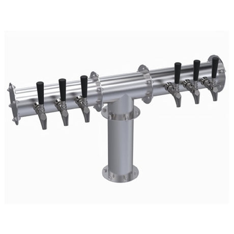 Krowne KPTH-6A Krowne Pipe T-Head Tower Six Faucets Handles And Faucets Not Included