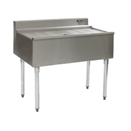 Eagle WB2-22 2200 Series Workboard Unit 24"W X 24"D Embossed Drainboard Top With 1-1/2" Center Drain