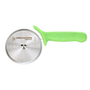 AllPoints 85079 4 In Green Pizza Cutter Sani Safe High Carb Stl