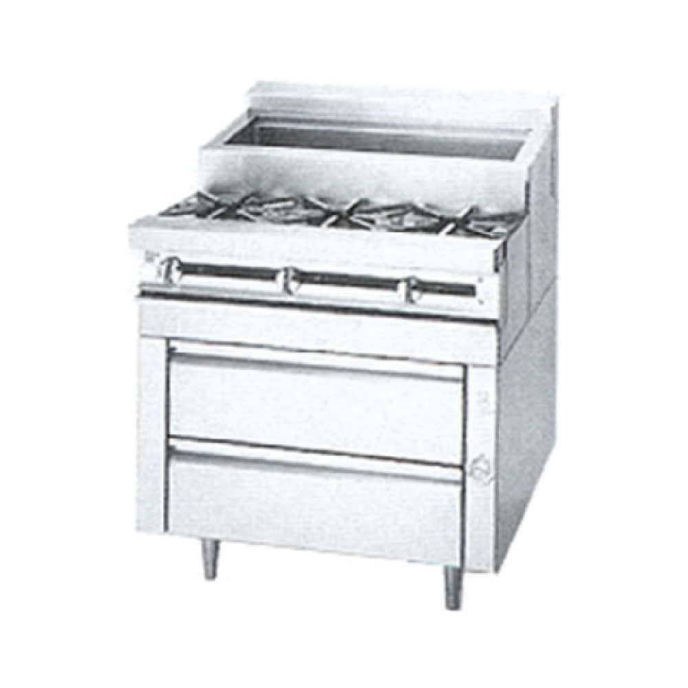 Jade Range JMSS-04-T-48_LP Titan™ Fire & Ice™ Sautè Station Heavy Duty Range