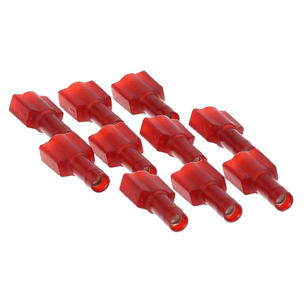 Private Label MVR851068 Male Disconnect (pk 10) 22 18 Red 1/4