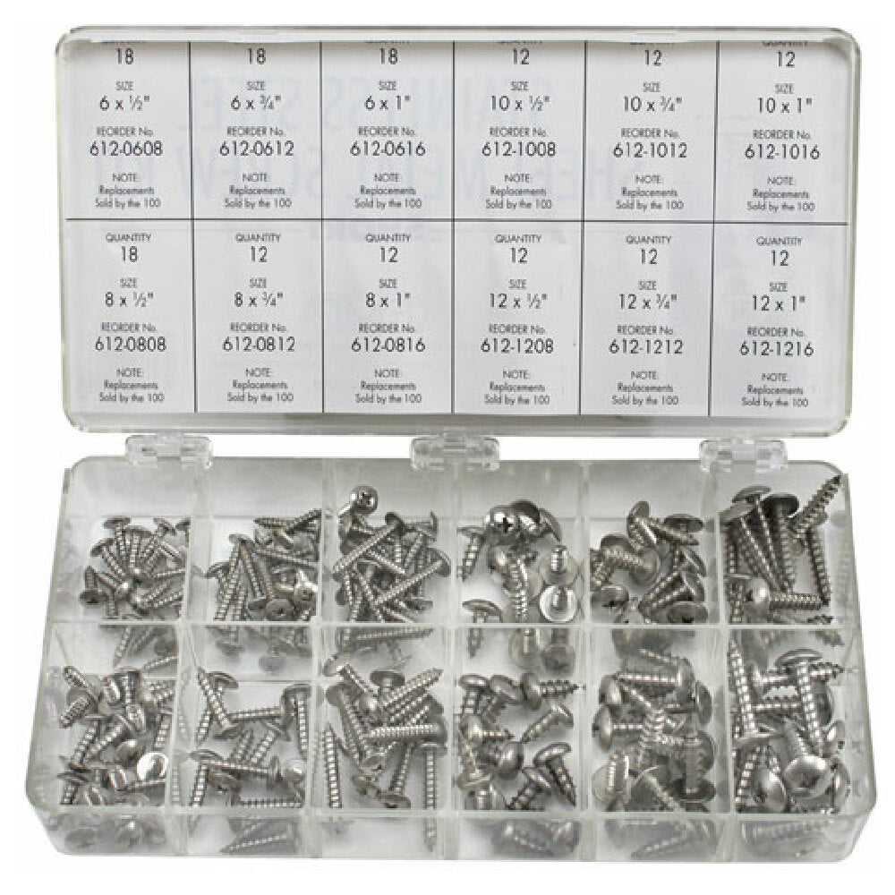 Private Label MVR851357 Kit Sheet Metal Screw Short