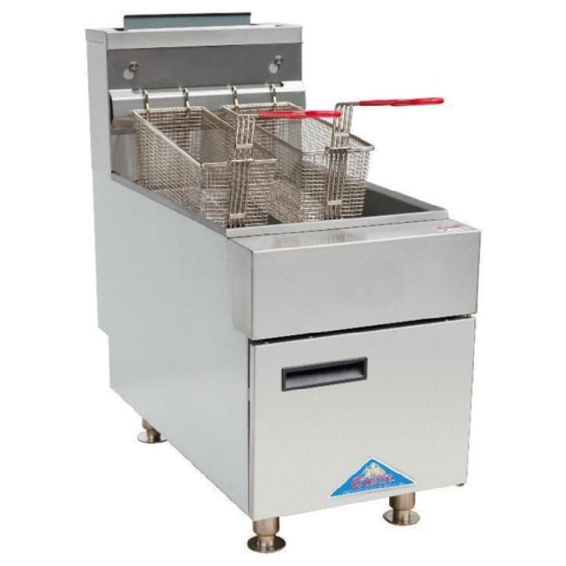 Comstock-Castle CCGTF-35-N Fryer Natural Gas Countertop