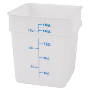 Stanton Trading PES-12 - Food Storage Container, Square, 12 Qt.