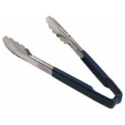 Vollrath/Idea-Medalie 4780930 Tong Blue/ss 9.5 In Scallop Grip