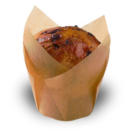 PacknWood 209CPST8M - Tulips Baking Cup, 5 Oz., 6.8" X 6.8" X 3.5"