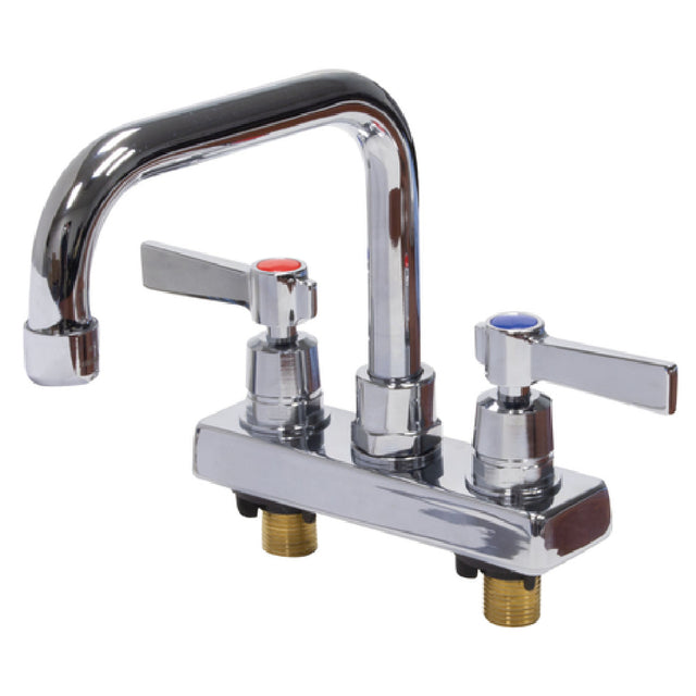 Advance Tabco K-124 Faucet Deck Mounted 4" OC 6" Swivel "D" Style Spout