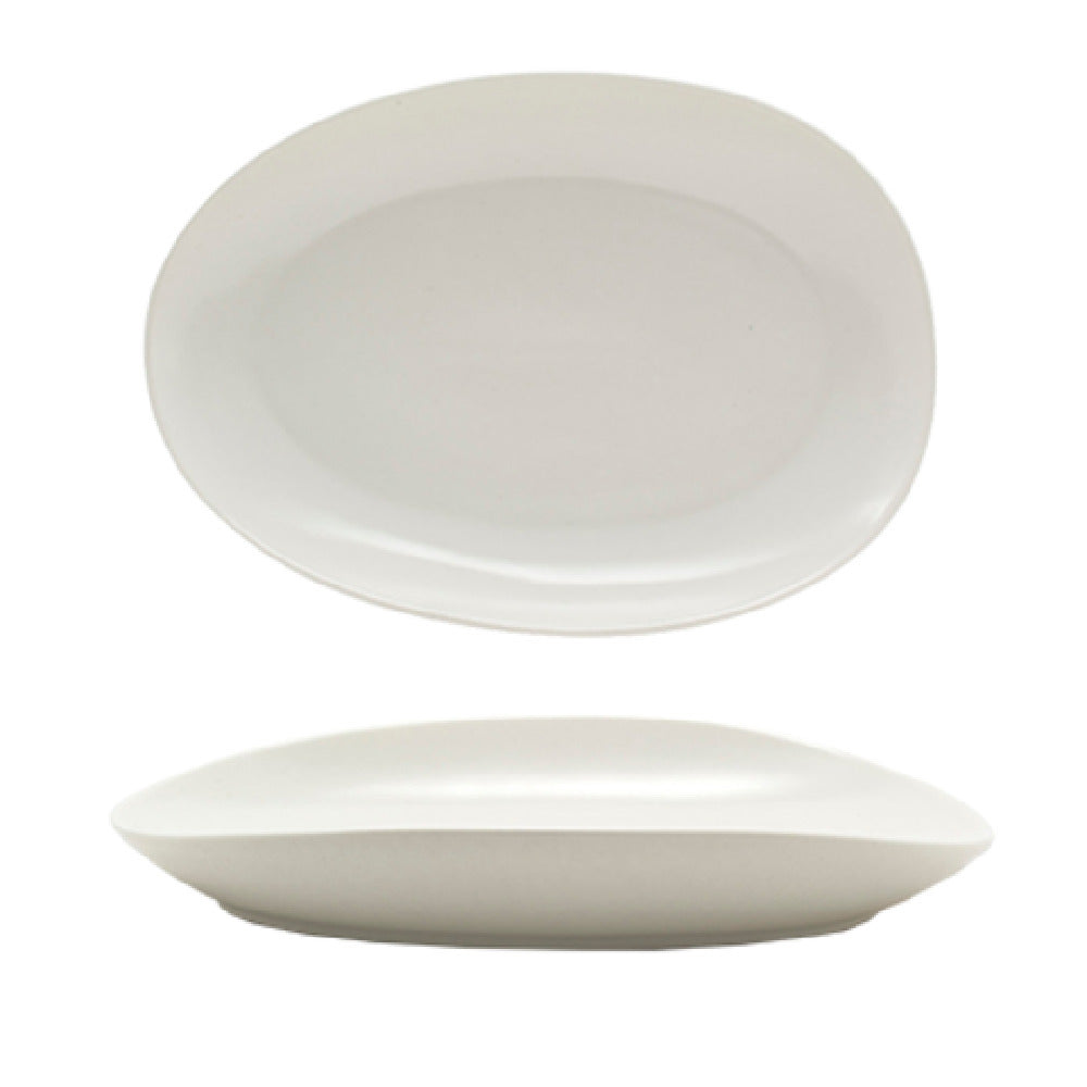 FOH DDP063BEP21 Tides™ Plate 10" X 7" Oval