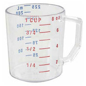 Cambro CAM25MCCW135 Cup Measuring(1 Cup Dry Clear)