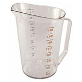 Cambro 400MCCW-135 4 Qt Measuring Cup 135 Clear