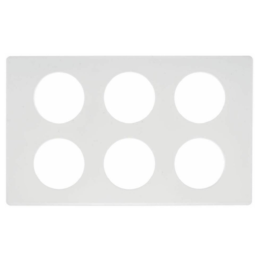 Hubert 82008 - Cold Tile, For Contemporary & Curveware Bain Maries, 6-compartment
