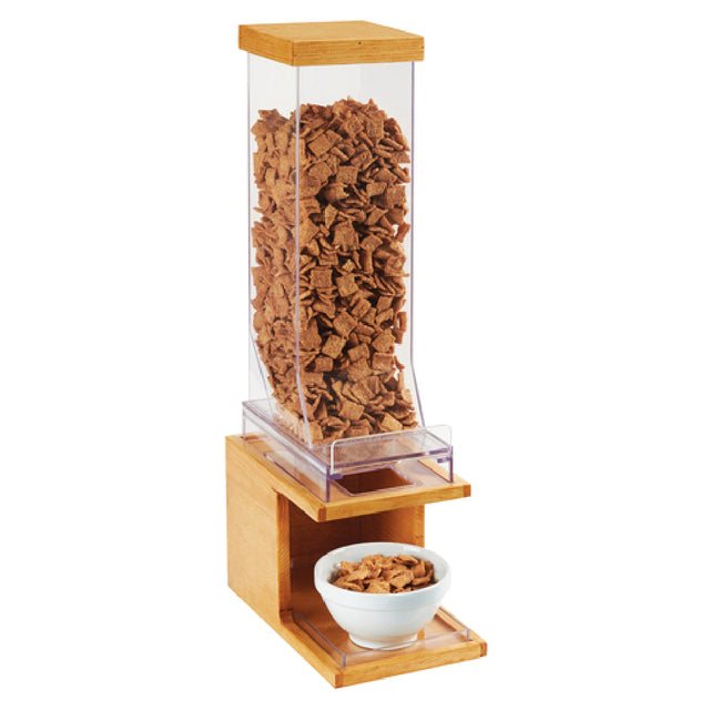 Cal Mil 22067-1-99 Madera Cereal Dispenser 9.8L Capacity Bin 9-1/4"W X 6-1/2"D X 24-1/4"H