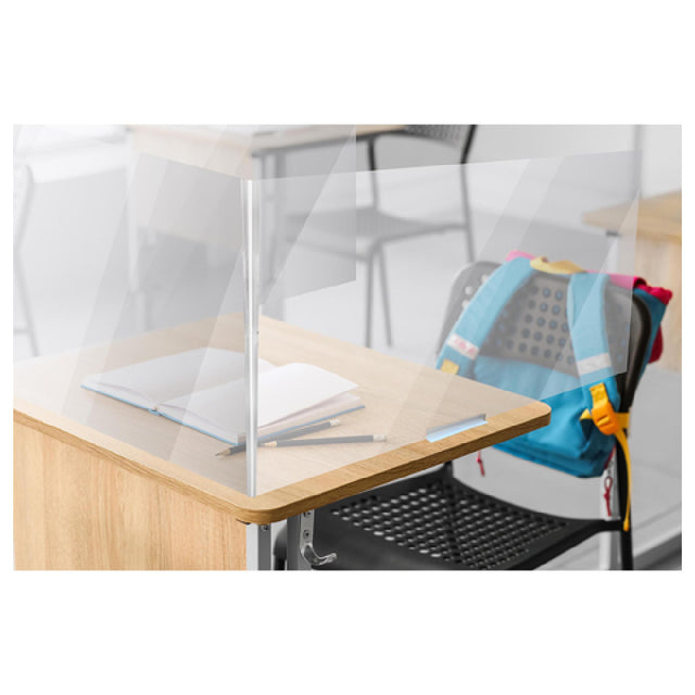 Aarco EUSSP242330 Desk Top Shield 23" X 30" X 24"H Extended "U" Shape