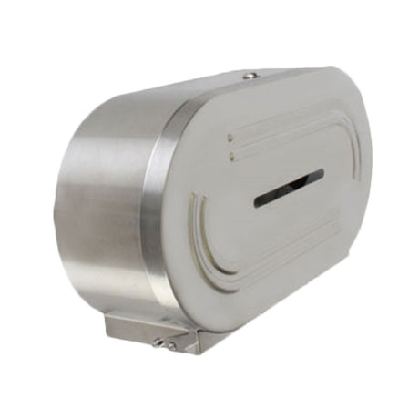 Thunder Group SLTD302 Jumbo-Roll Toilet Tissue Dispenser Twin 18/8 Stainless Steel