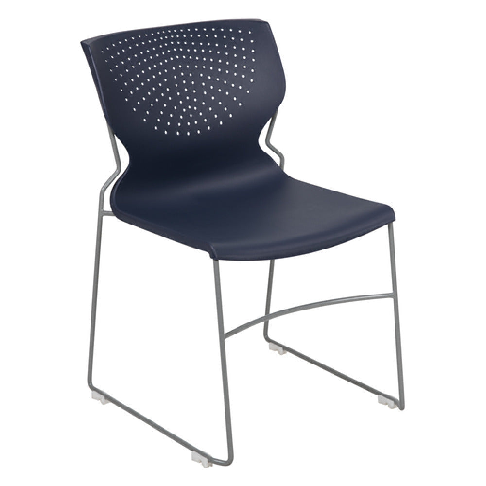 Flash Furniture RUT-438-NY-GG Hercules Series Stacking Chair 661 Lb. Weight Capacity