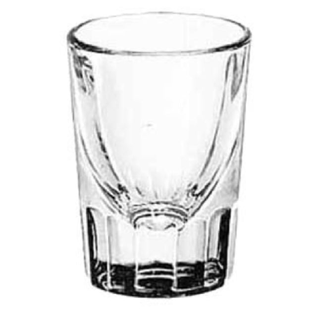 Libbey 5126 Shot Glass 2 Oz. Fluted (must Purchase In Multiples Of 4 Dozen) (H 2-7/8" T 2-1/4" B 1-3/4" D 2-1/4") (48 Each Per Case)