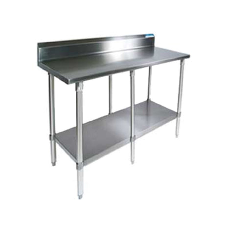 BK Resources SVTR5-9630 Work Table 96"W X 30"D 18/430 Stainless Steel Top