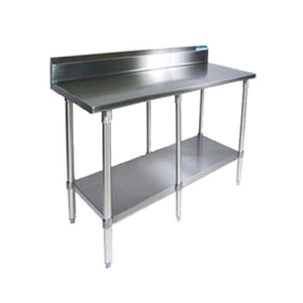 BK Resources SVTR5-9624 Work Table 96"W X 24"D 18/430 Stainless Steel Top