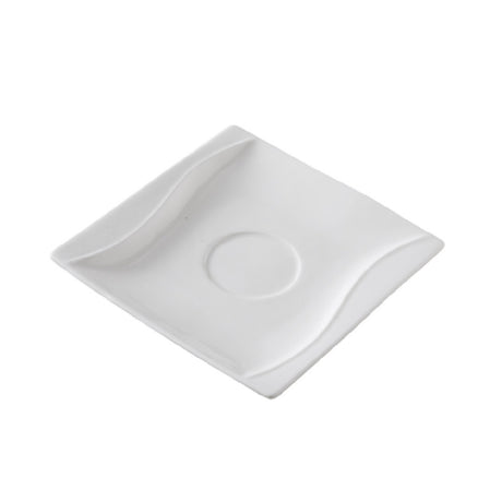 Yanco SW-002 Sea Wave Saucer 5-1/2"L X 5-1/2"W Square