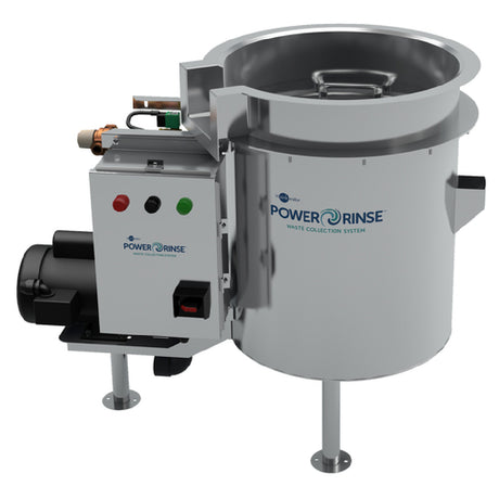 InSinkErator PRT PowerRinse® Trough (Model PRT™) Complete Waste Collection System Package. Requires Only 1 GPM (3.79 LPM) Of Fresh Water Per Hour. Pre-rinse And Scrapping System With 70 GPM (264.98 LPM) Recirculated Water Flow Capability