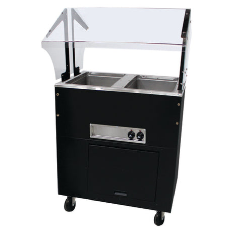 Advance Tabco BSW2-240-B-SB Portable Hot Food Buffet Table Electric Stainless Steel Top