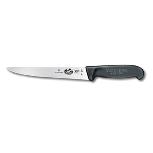 Victorinox 5.5503.18 Boning/Sticking Knife 7" Blade Black Fibrox® Pro Handle