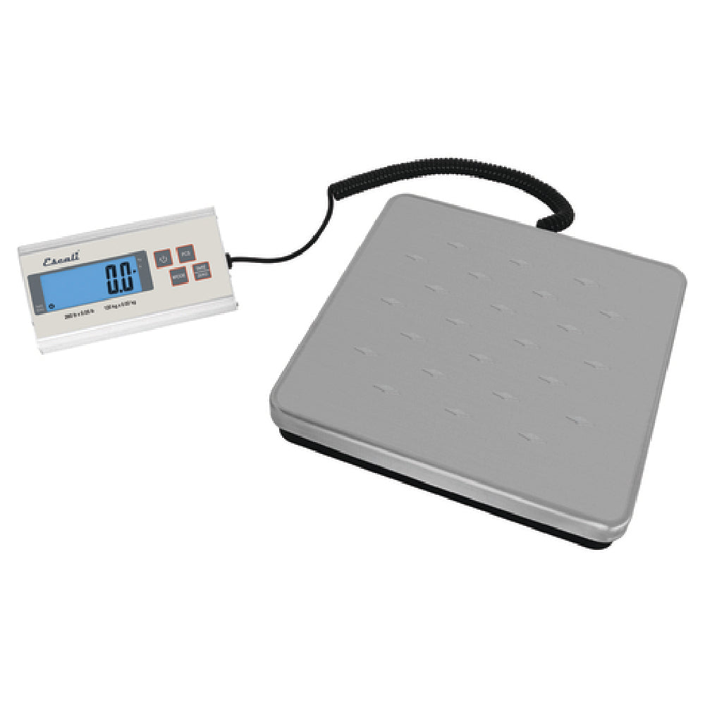 Carlisle SCDG264 San Jamar Industrial Digital Platform Scale Square 264 Lb. X 2 Oz./120 Kg X .05 Kg