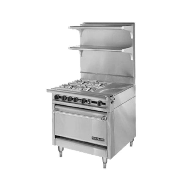 American Range HD34-1HT-4-1C_LP - Medallion Professional Heavy Duty Range, Gas, 34"