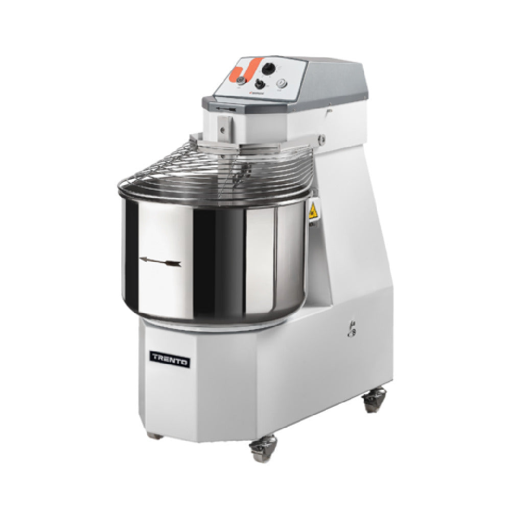Omcan USA 49183 - (SPV60) Trento Avancini SPV60 Heavy-Duty Spiral Dough Mixer, 89-4/5 Qt.