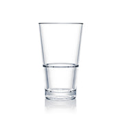 Steelite N710203 Strahl® CapellaStack Cooler 20-3/4 Oz. (H 6-3/8" M 3-3/4" T 3-3/4" B 2-5/8") Shatter Proof