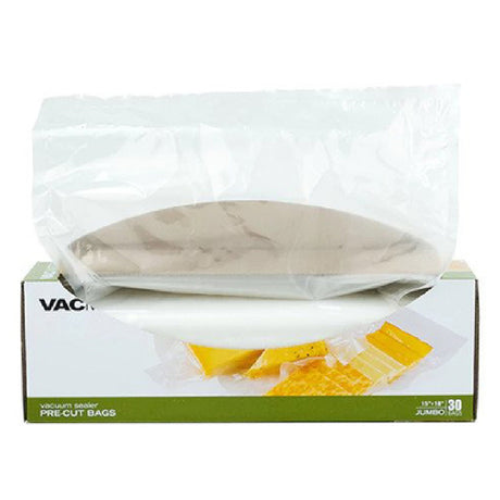 Alfa 948320 VacMaster® Vacuum Sealer Pre-Cut Bags Jumbo Size 15" X 18"