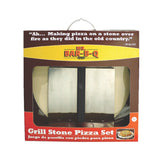 Chef Master 06187Y Mr. Bar-B-Q® Grill Stone Pizza Kit Includes: 15" Round Pizza Stone