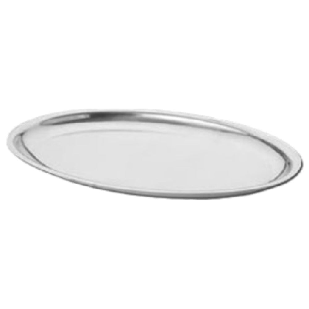 Royal Industries ROY RSP SS O Sizzle Platter 11-5/8" X 8" Oval