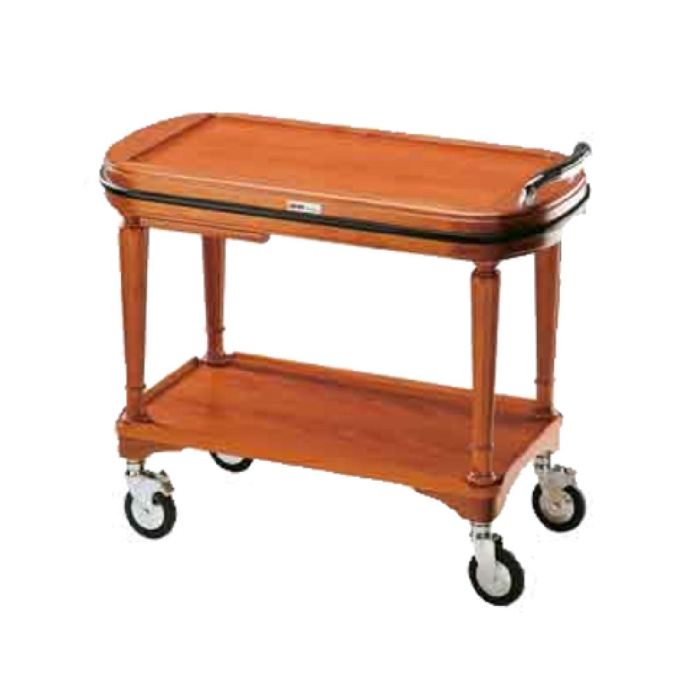 Bauscher Hepp 30.7900.0000 - Serving Trolley, 40-9/16"L (1030mm) X 21-1/4"W (540mm) X 31-7/8"H (810mm)