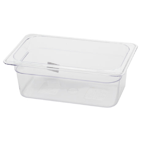 Royal Industries ROY PCP 1404 Food Pan 1/4-size 4" Deep