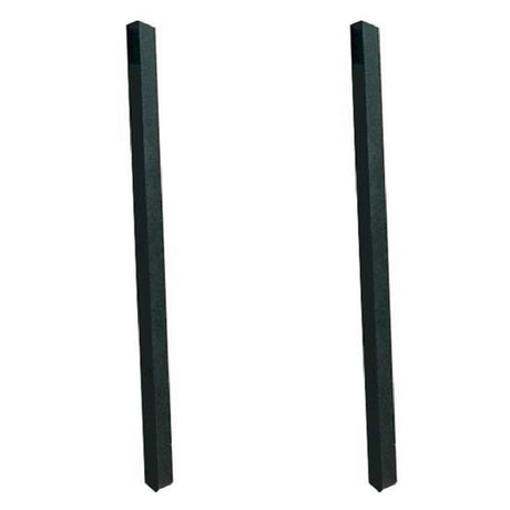 Aarco BM2X4BA Lawn Post 2" X 4" X 96" For Marquee LED Motion Sign System