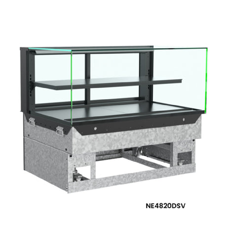 Structural Concepts NE4820DSV Reveal® Service Non-Refrigerated Slide In Counter Case