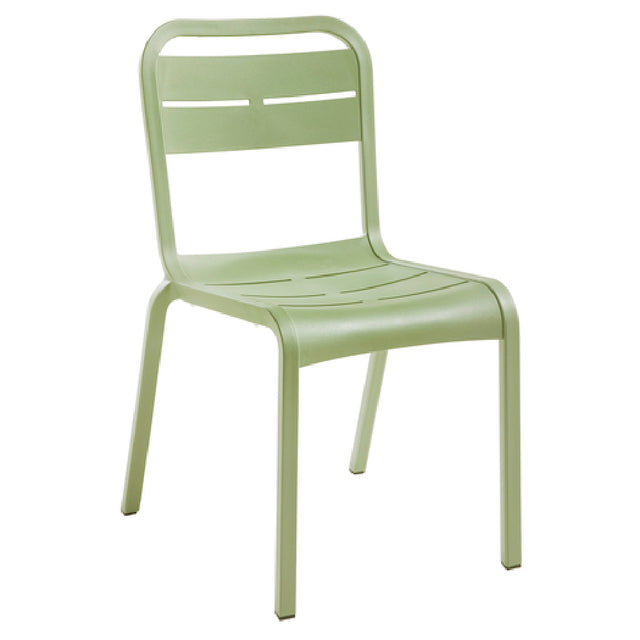 Grosfillex UT011721 Cannes Stacking Side Chair Indoor/outdoor Use Contoured