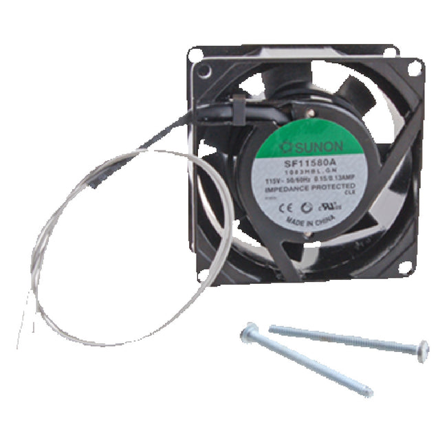 Franklin Machine Products 227-1008 Fan Axial (115v 3-1/8" Sq.)