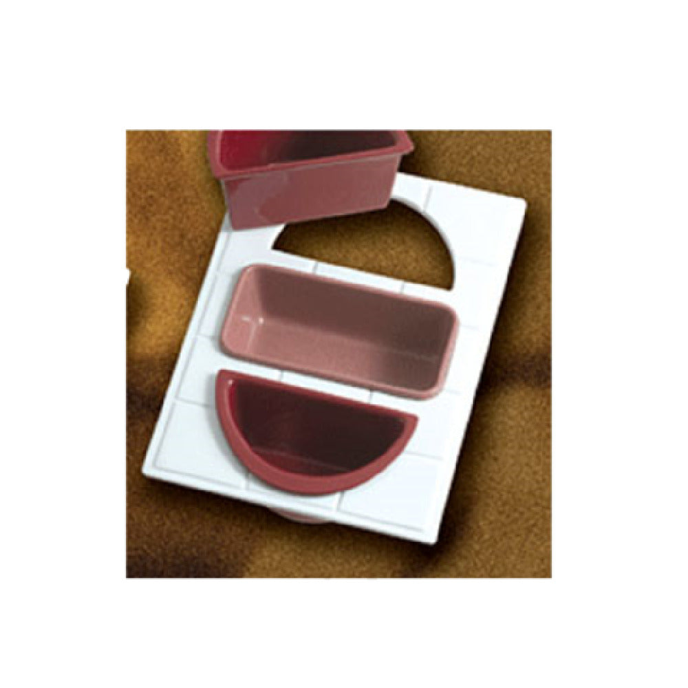 Bon Chef 965186SLATE - Tile Tray, 13" X 21-3/8", With 3 Cutouts For (2) #5102 & (1) #5086