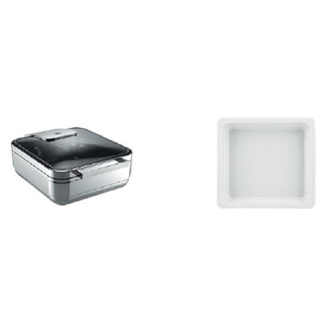 Bauscher Hepp 57.0021.6014 - Chafing Dish Promo Kit, Includes: (1) Arte 2/3 GN Induction Chafing Dish (57.0021.6040) & (3) 160.6 Oz.